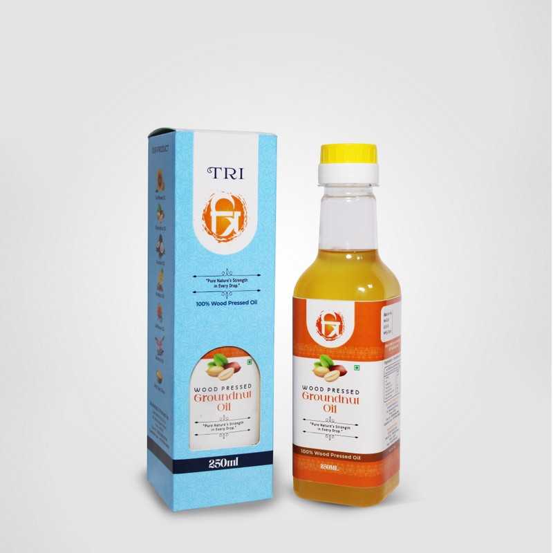Wood Pressed Groundnut oil