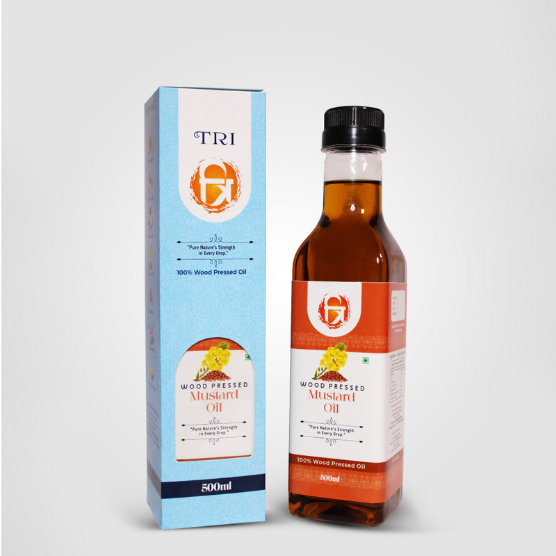 Wood Pressed Mustard Oil
